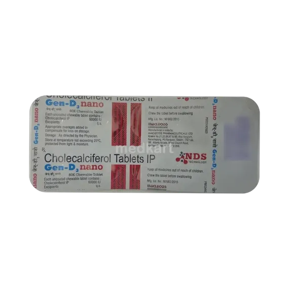 gen d3 nano 60k chewable tablet 8's